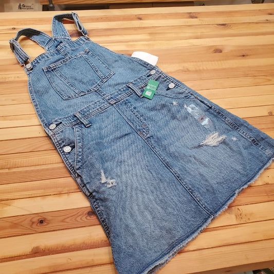 Gap Denim overall dress NEW, 14-16