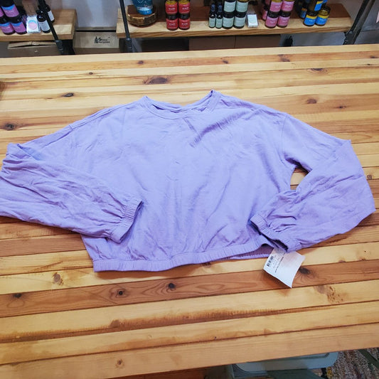 Athleta Girl Top purple, 16