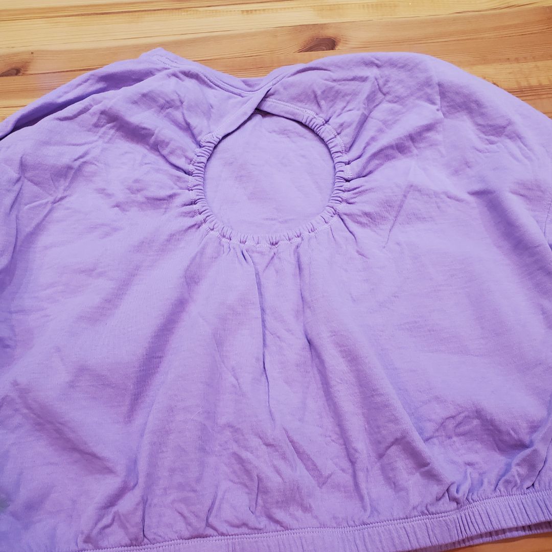 Athleta Girl Top purple, 16