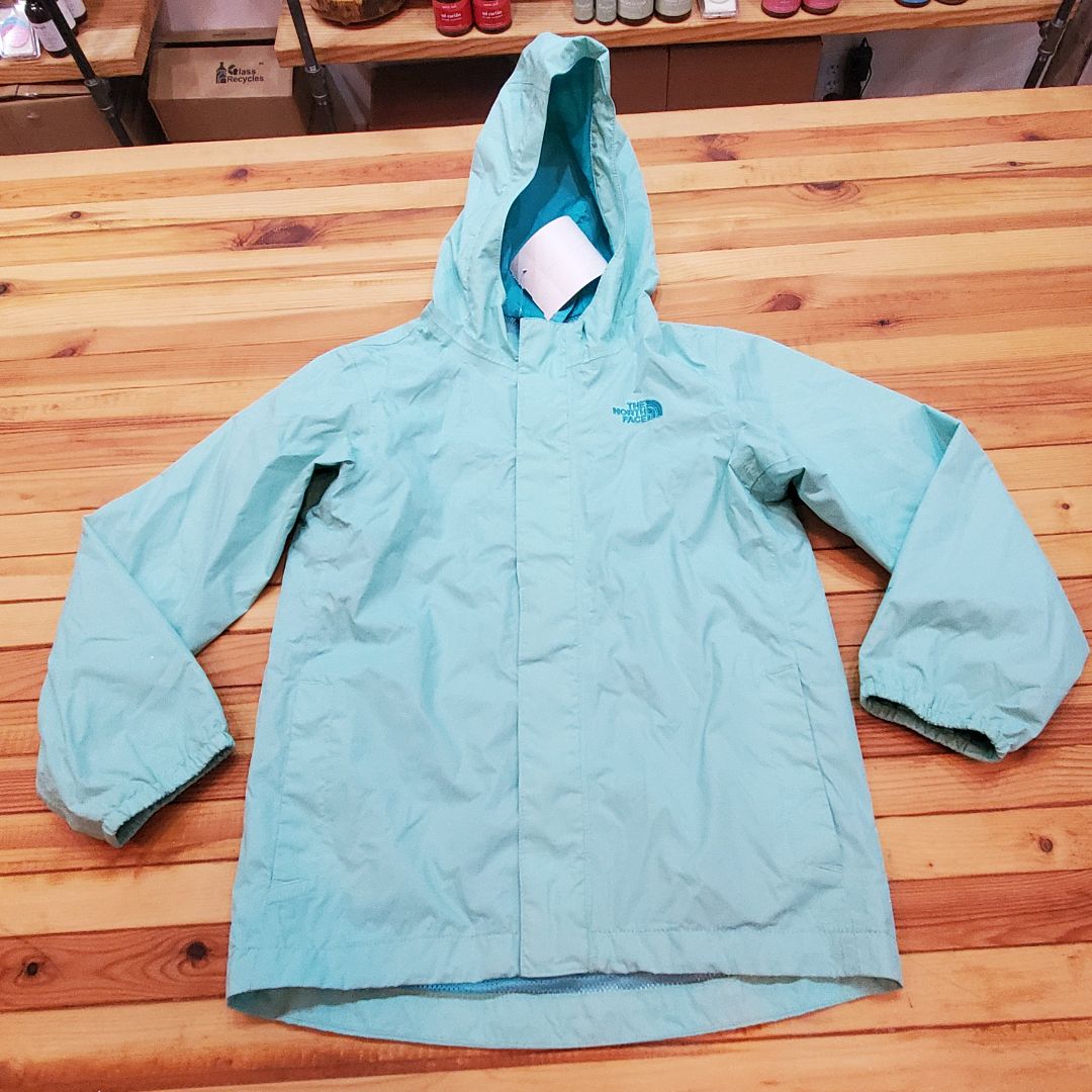 North Face Rain Jacket teal, 6