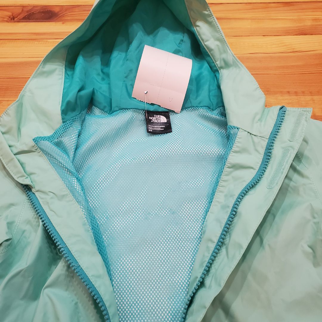 North Face Rain Jacket teal, 6