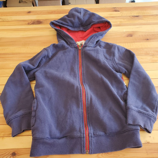 Mini Boden Zip up hoodie, 5-6