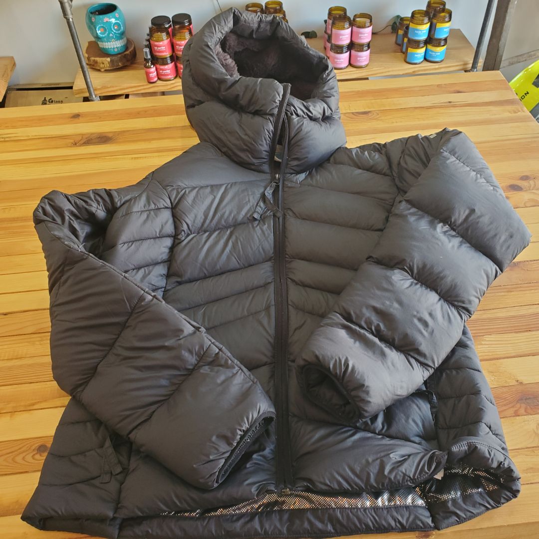 Down puffer black, Adult-Medium