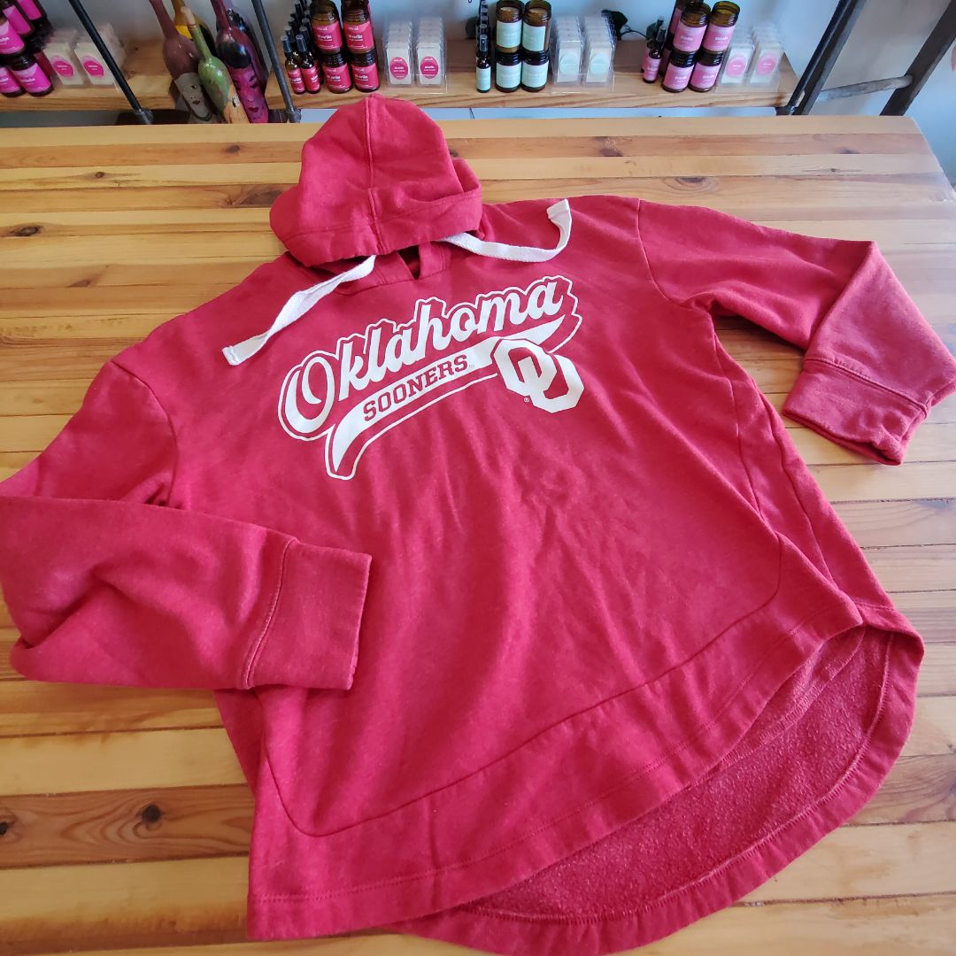 Fanatics Hoodie crop Oklahoma Sooners, Adult-Medium,red