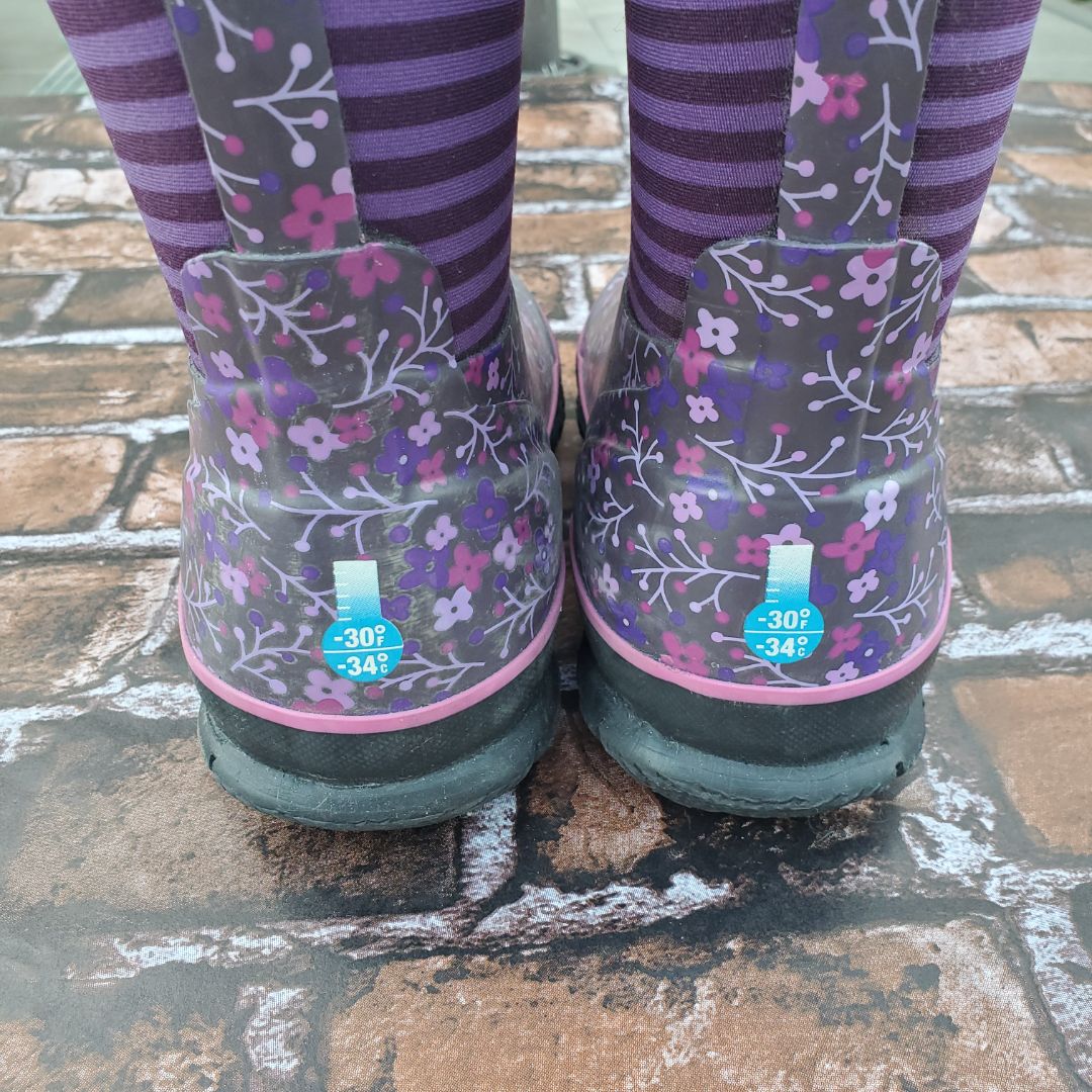 Bogs Snow Boot floral, 2,Purple