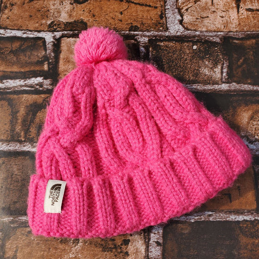 North Face Winter Hat, XS,Pink