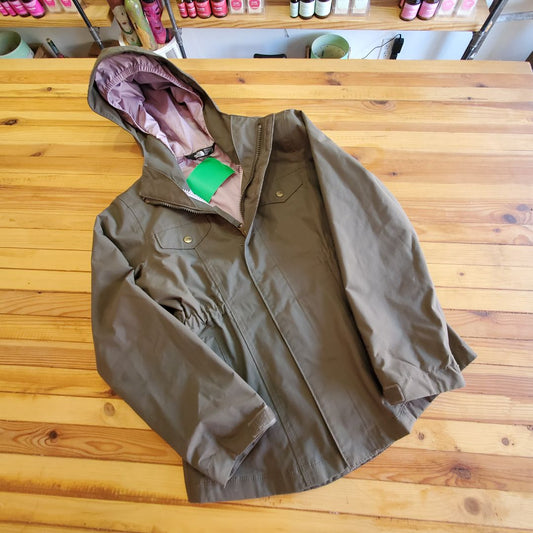 North Face Rain Jacket, 7-8,Army Green