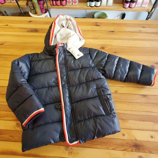 Mayoral Winter puffer w/removeable hood, 4,Navy