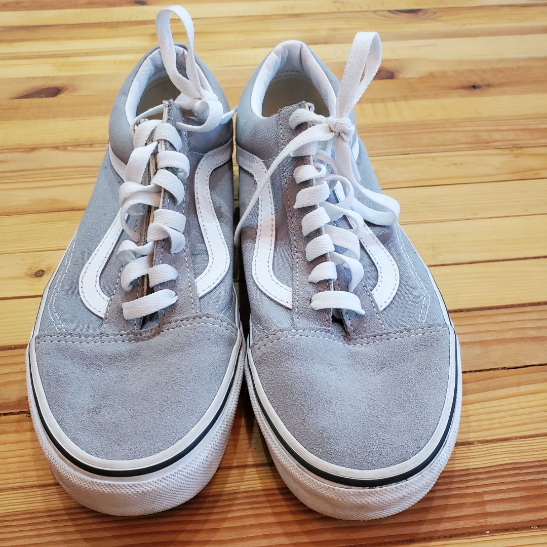 Vans Ward Low, 8 mens/9.5 womens,Grey