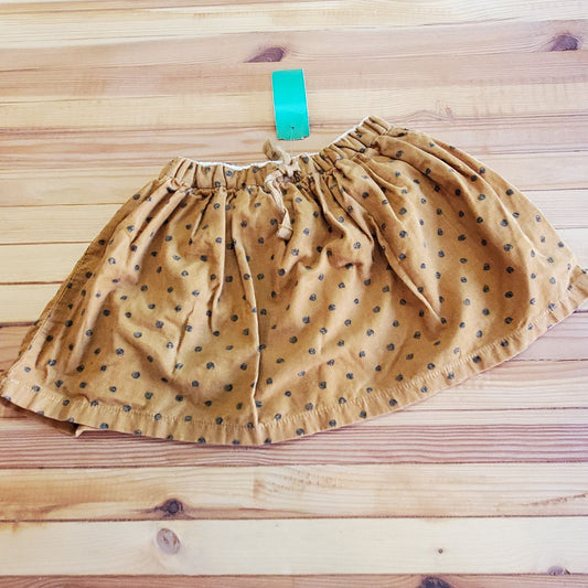 Zara Corduroy Skirt, 2-3,Yello