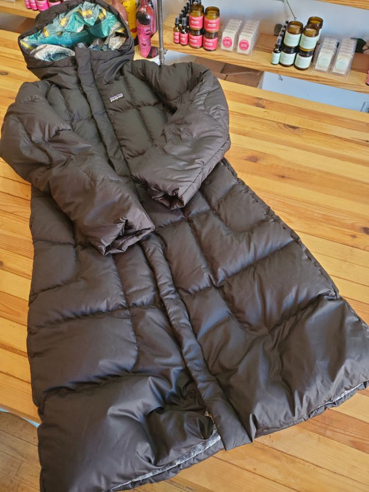 Patagonia Parka puffer Winter Coat, 10,black