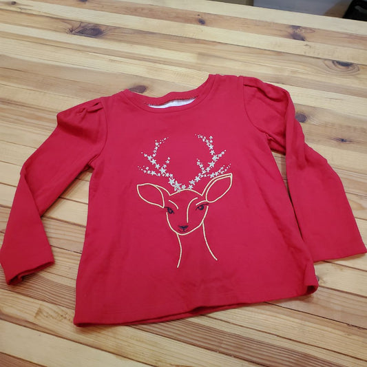 Gap Holiday top, 4,Red