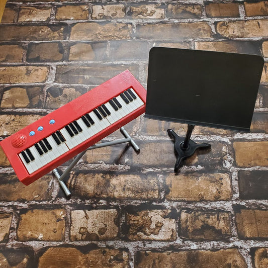 Our Generation Music Keyboard w/music stand