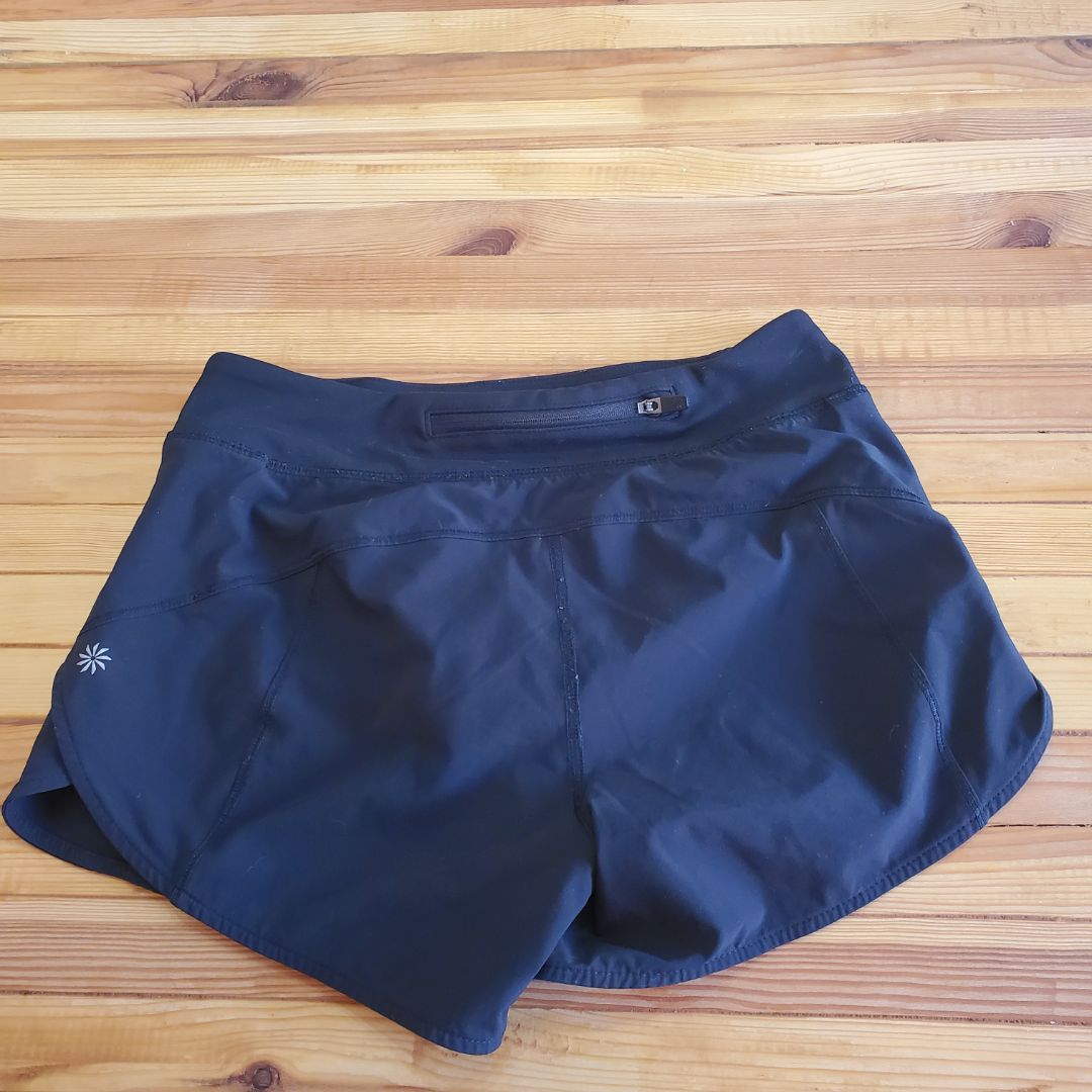 Athleta Girl Shorts lined, 12,Black