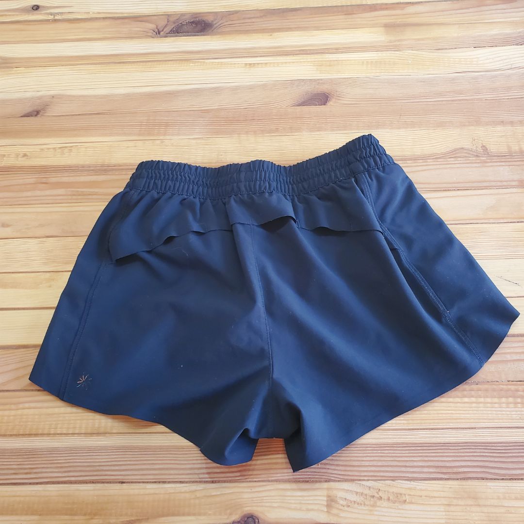 Athleta Girl Shorts lined, 8-10,Black