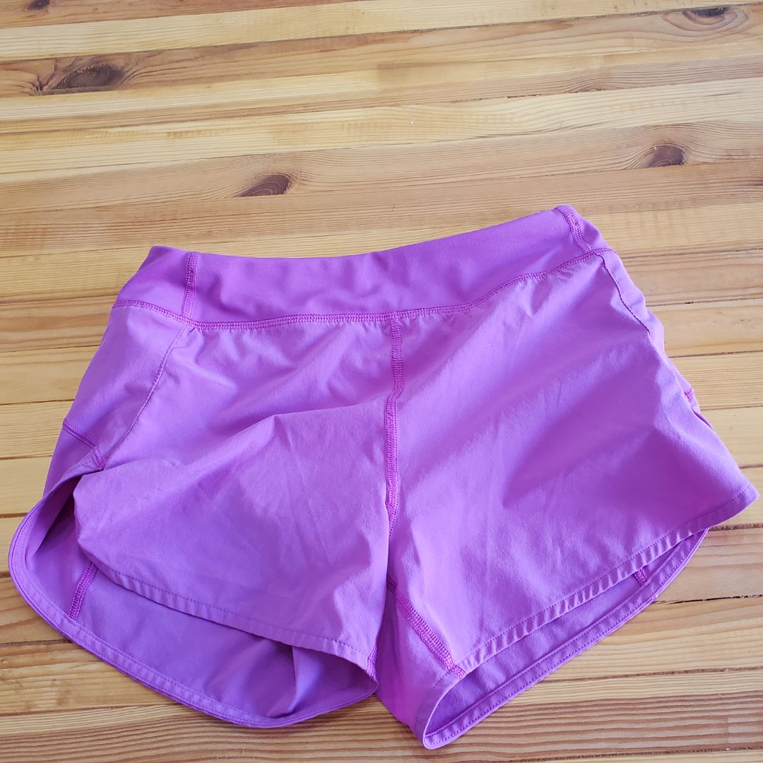 Athleta Girl Shorts lined, 12,Purple