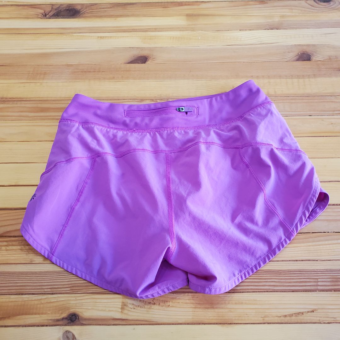 Athleta Girl Shorts lined, 12,Purple