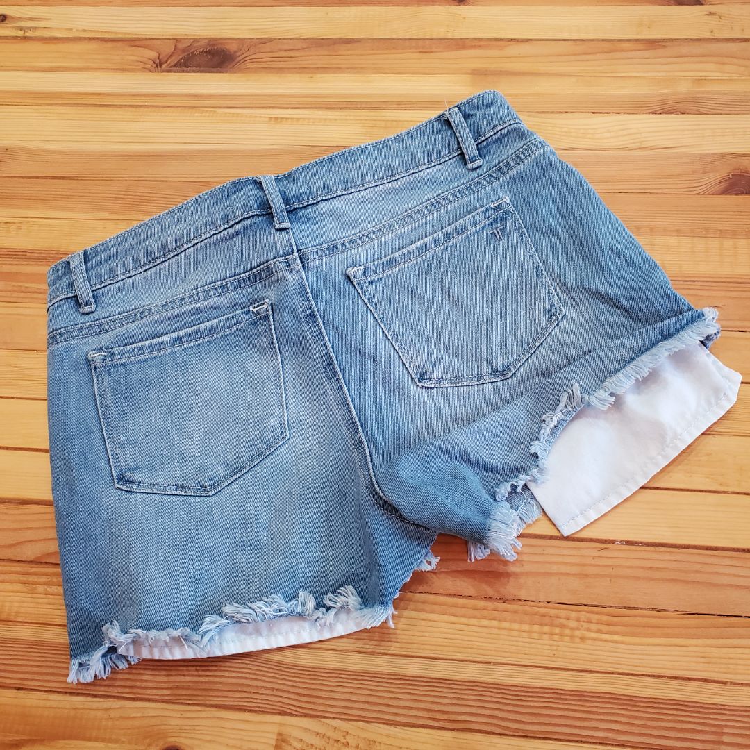 Tractr Denim shorts, 16,blue