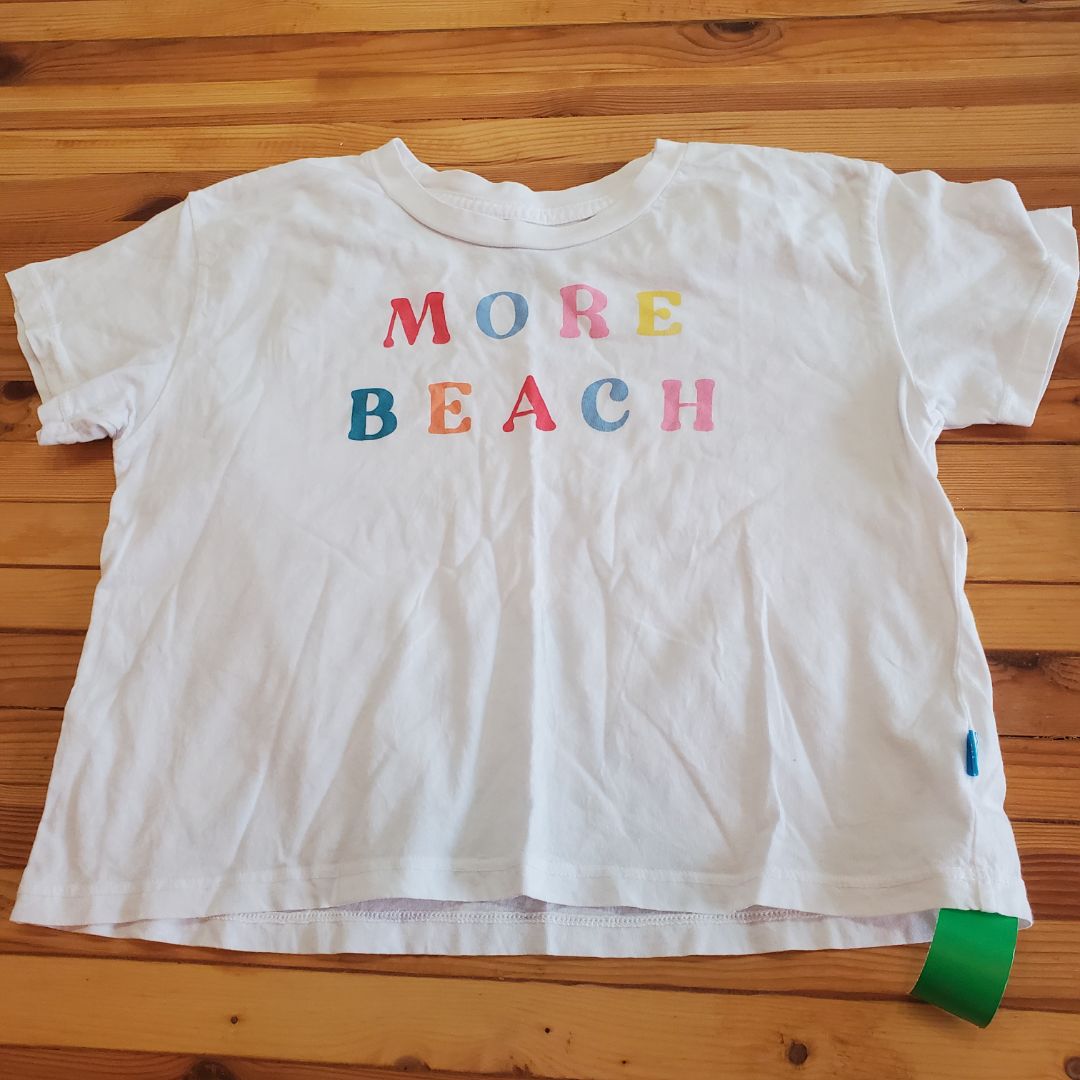 Feather 4 Arrow More beach tee, 10,White