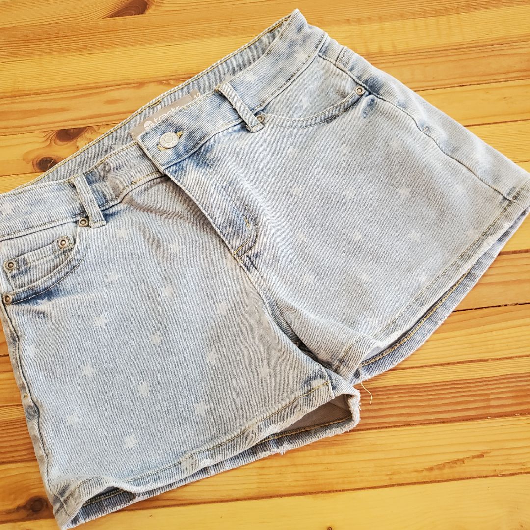 Tractr Denim shorts stars, 12,Blue