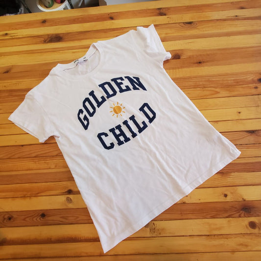 Suburban Riot Golden Child tee, 14,White