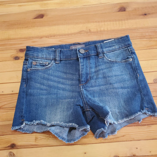 DL1961 Denim Lucy shorts, 12,Blue