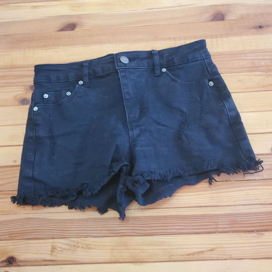 Tractr Denim shorts, 12,Black