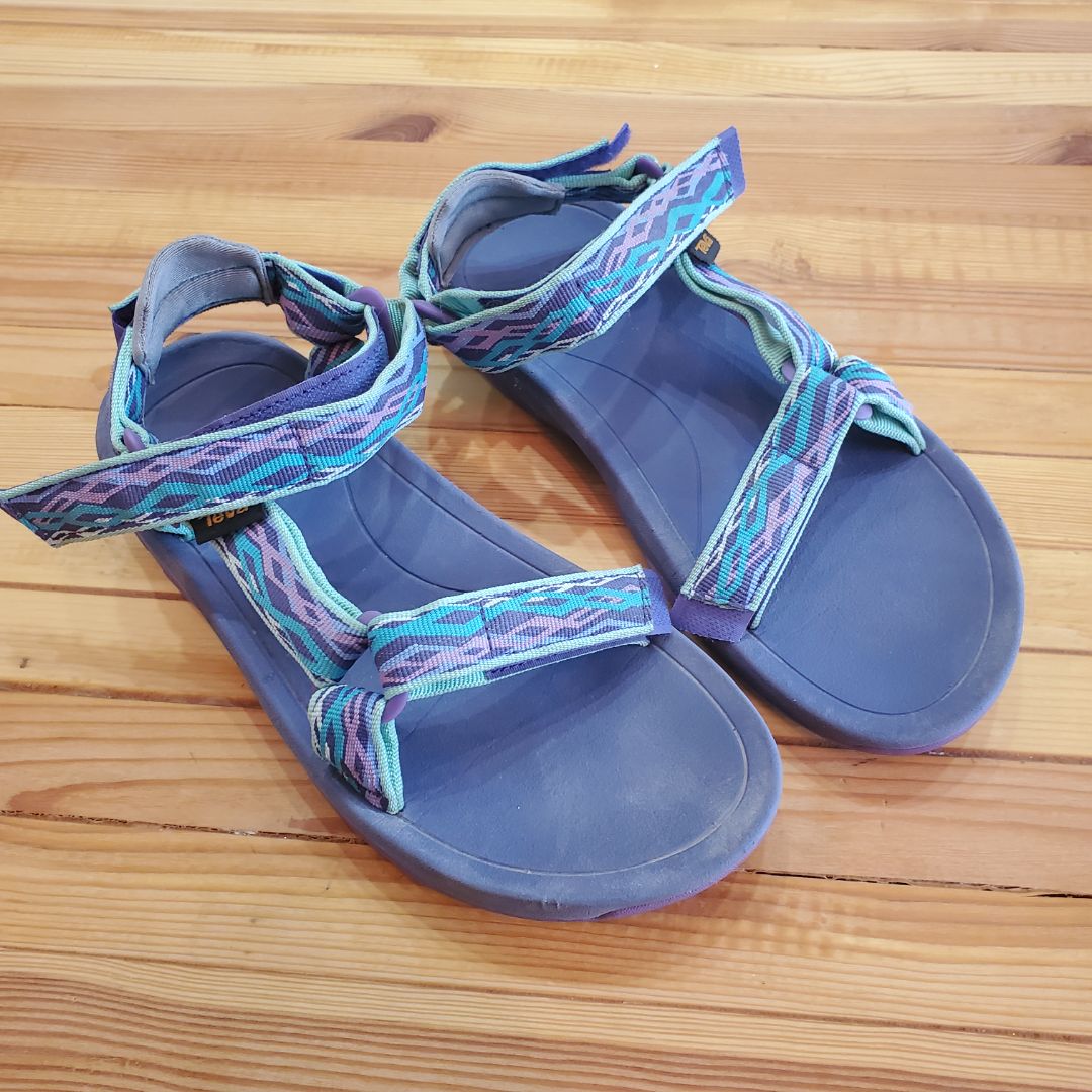 Teva Sandals, 5 womens,Purple