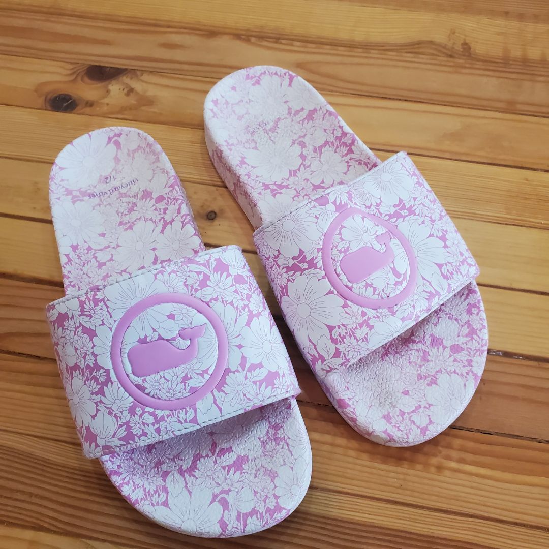 Vineyard Vines Slides, 1-2,Pink